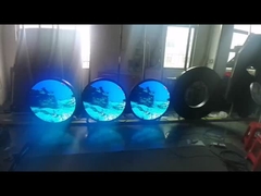 Round led display