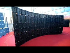 Vermietung Led-Bildschirm P4.81mm Bühne Outdoor Vermietung Led-Bildschirm Portable 500*500/1000mm Schrank