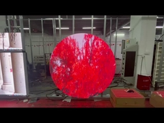 P2-512mm Indoor Round LED Display Doppelseitiges Rundbildschirm Logo Led Display