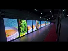 640*1280mm doppelseitige LED-Anzeige Straßenmast-LED-Bildschirm im Freien für Sie