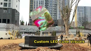 Cube-LED-Videoanzeige