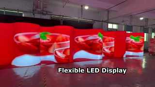 Flexible LED-Anzeige