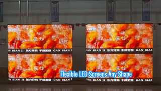 Flexibler LED-InnenBildschirm