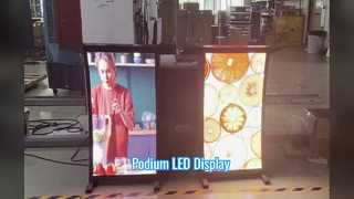 LED-Anzeige für das Podium im Innenbereich