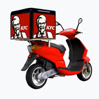 Customized Full Colour Creative LED Display Takeaway Box For Food Delivery 5V