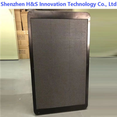 P4 SMD1921 led display WIFI 3G 4G led street light pole screen customized size street lamp pole mounted outdoor advertising LED digital display