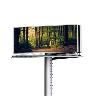 Outdoor Waterproof Light Pole LED Display Screen P3.91 Full Color