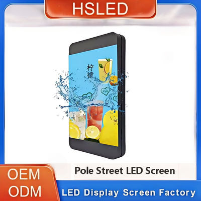 Led Pole Display Outdoor Vollfarb-Led Werbeflächenwerbung